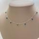 Choker Olho Grego Regulável em Prata925