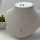 Conjunto Brincos e Colar Tanzanita em Prata 925