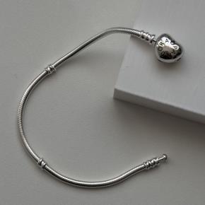 Pulseira Life 16cm Prata 925 Fecho Coração 